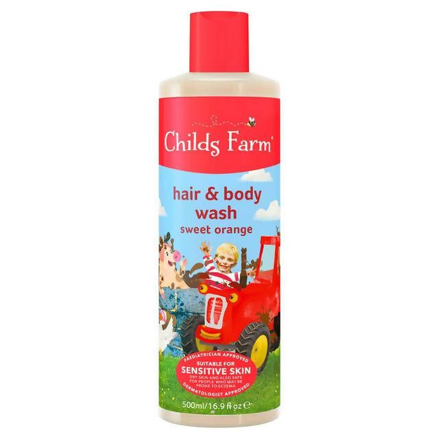 Childs Farm Hair & Body Wash Sweet Orange 500ml