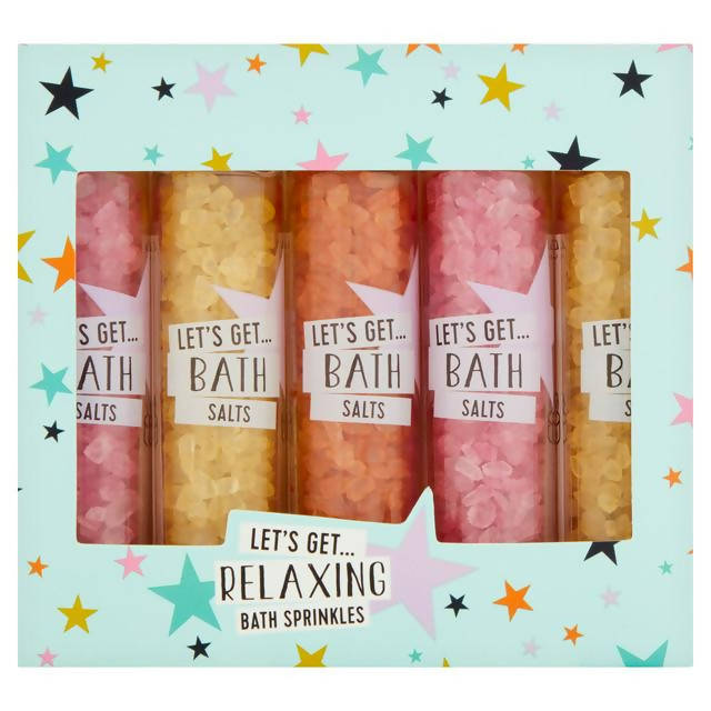 Sainsbury's Let's Get Relaxing Bath Sprinkles 5x20g