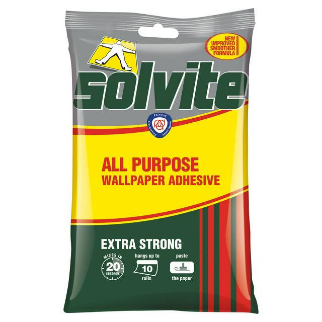 Solvite Extra Strong Wallpaper Adhesive kitchen appliances Sainsburys   