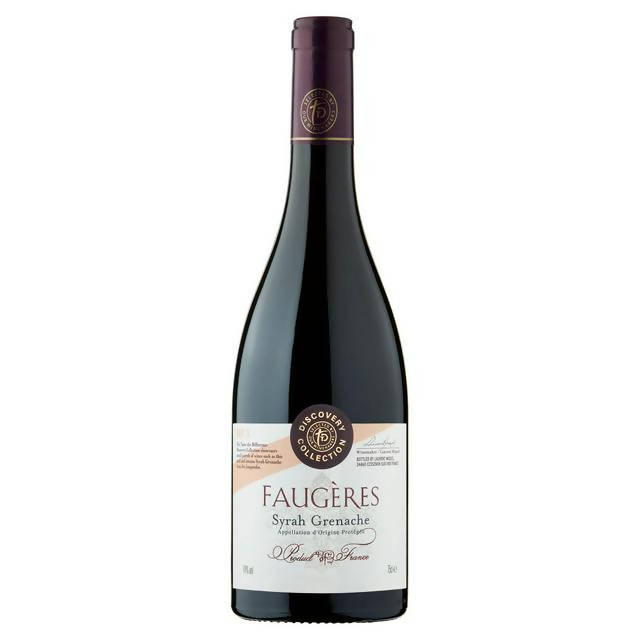 Sainsbury's Faugères Grenache Syrah, Taste the Difference 75cl Adult Soft Drinks & Mixers Sainsburys   