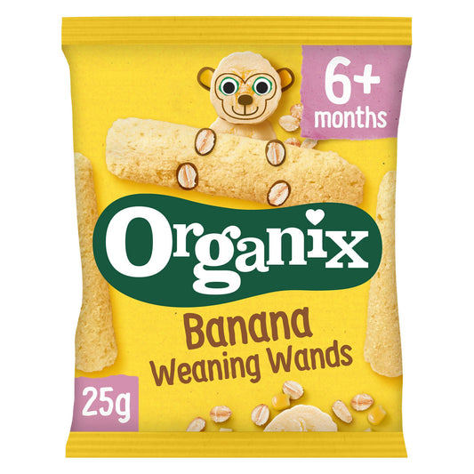 Organix Banana Weaning Wands 25g - McGrocer
