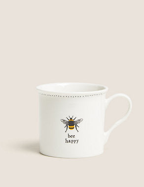 Set of 4 Bee Mugs Tableware & Kitchen Accessories M&S   