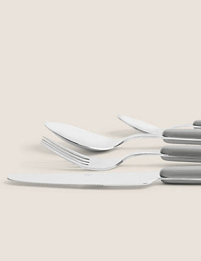 16 Piece Tribeca Cutlery Set Tableware & Kitchen Accessories M&S   