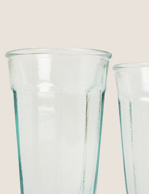 Set of 6 Recycled Glass Highball Glasses Tableware & Kitchen Accessories M&S   