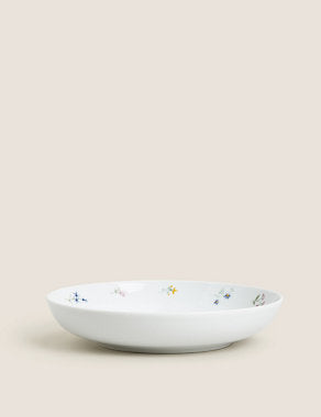 Set of 4 Floral Pasta Bowls Tableware & Kitchen Accessories M&S   