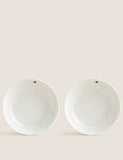 Set of 2 Bumblebee Pasta Bowls Tableware & Kitchen Accessories M&S   
