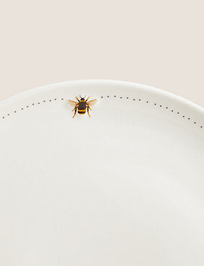 Set of 2 Bumblebee Dinner Plates Tableware & Kitchen Accessories M&S   