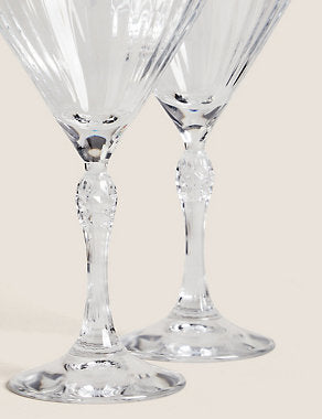 Set of 2 Martini Glasses Tableware & Kitchen Accessories M&S   
