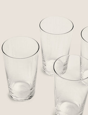 Set of 4 Maxim Pint Glasses Tableware & Kitchen Accessories M&S   