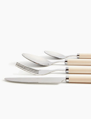 16 Piece Allegro Cutlery Set Tableware & Kitchen Accessories M&S   