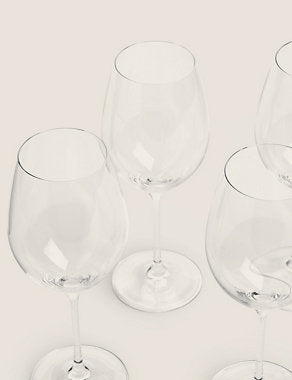 Set of 4 Maxim Red Wine Glasses Tableware & Kitchen Accessories M&S   