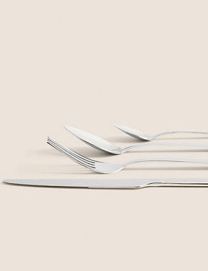 16 Piece Essential Cutlery Set Tableware & Kitchen Accessories M&S   