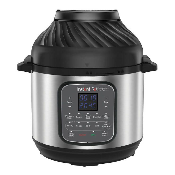 Instant Pot Gourmet Crisp 11-in-1, 7.6L Pressure Cooker & AirFryer