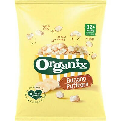 Organix Banana Puffcorn Multipack