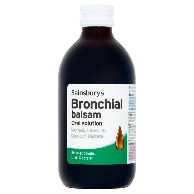 Sainsbury's Bronchial Balsam Oral Solution 300ml