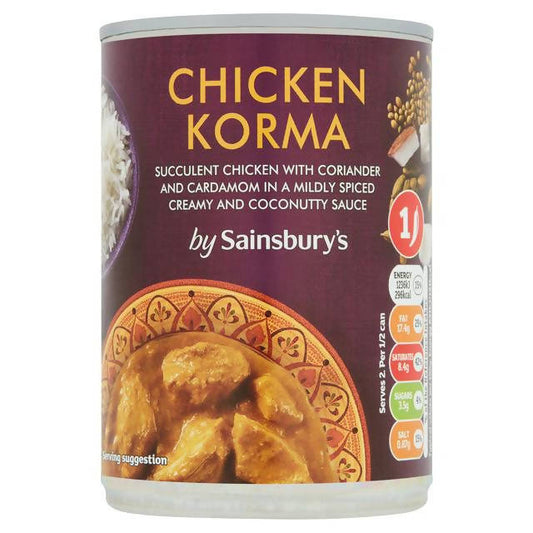 Sainsbury's Chicken Korma 392g - McGrocer