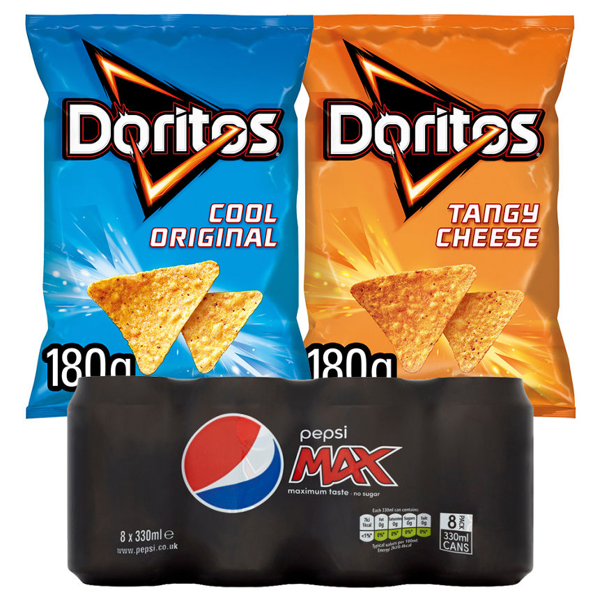 Pepsi Max & Mixed Doritos Bundle GOODS ASDA   