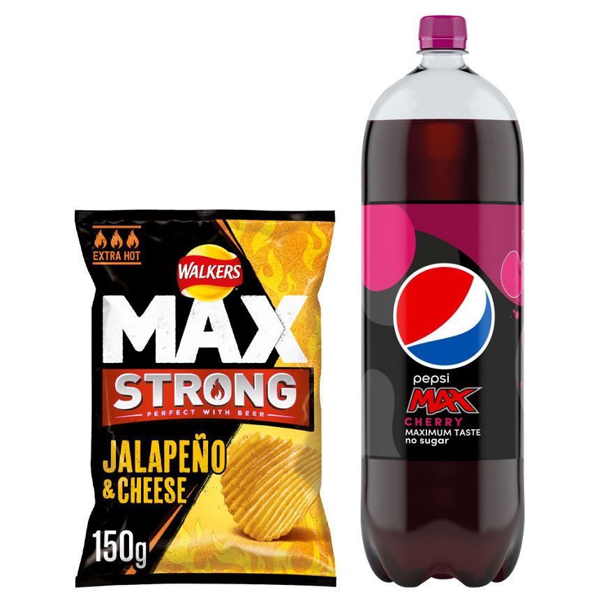 Pepsi Max & Walkers Max Jalapeno Bundle