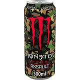 Monster Energy Assault 12 x 500ml Energy and Sports Drink McGrocer Direct   