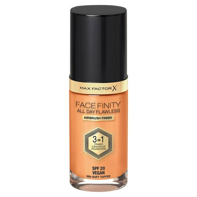 Max Factor Facefinity All Day Flawless 3in1 Foundation 84 Soft Toffee 30ml