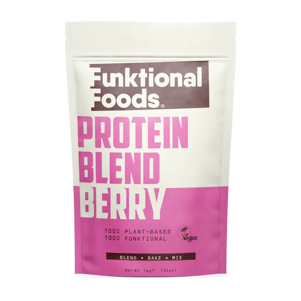 Funktional Foods Vegan Berry Protein Blend, 1kg