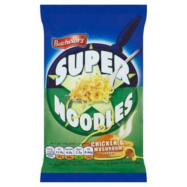 Batchelors Super Noodles, Chicken & Mushroom 90g - McGrocer