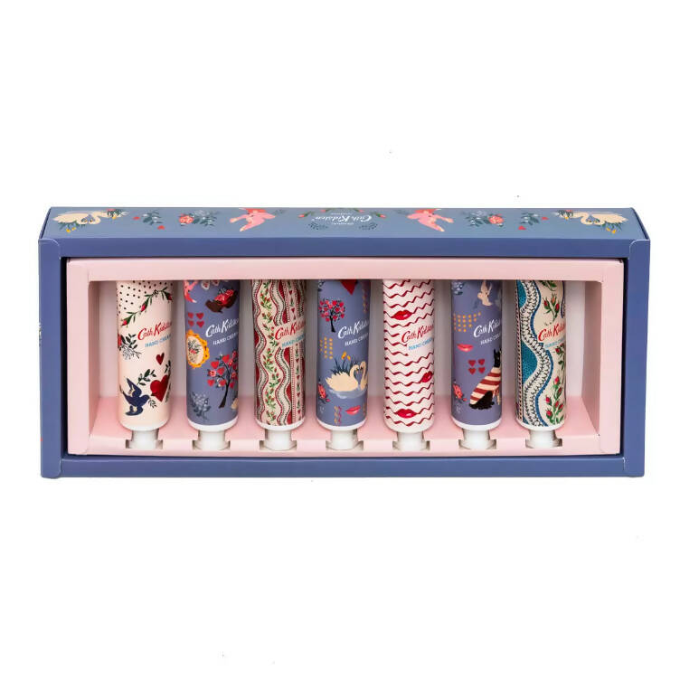 Cath Kidston Hand Cream, 7 x 30ml in 2 Colours Hand Cream Costco UK Purple  