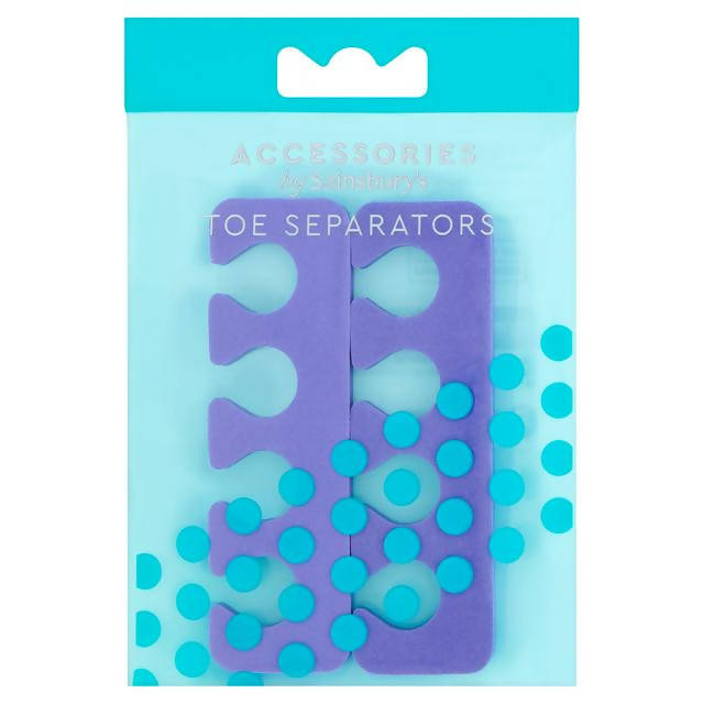 Sainsbury's Toe Separators Beauty at home Sainsburys   