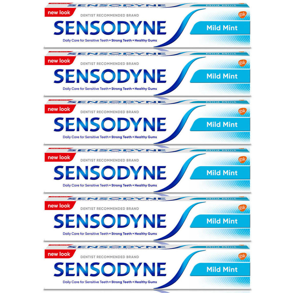 Sensodyne Daily Protection, 6 x 75ml