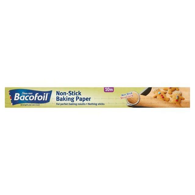 Bacofoil Non-Stick Baking Paper 380mmx10m essentials Sainsburys   