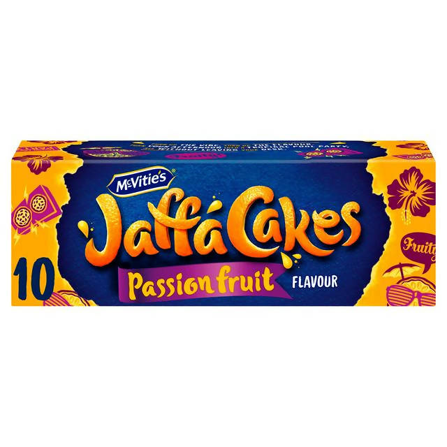 McVitie's Jaffa Cakes Passion Fruit Flavour x10 122g