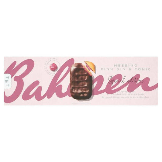 Bahlsen Special Edition Messino Pink Gin & Tonic 125g Biscuits, Crackers & Bread Sainsburys   
