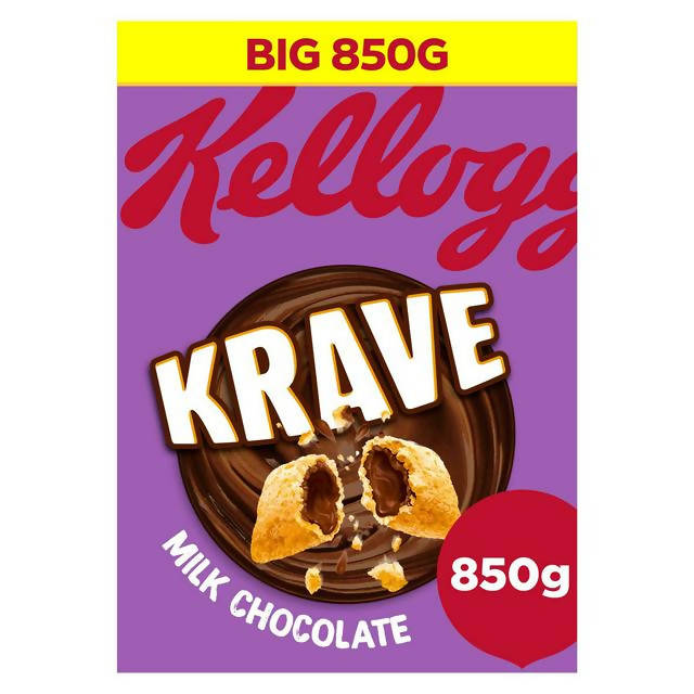 Kellogg's Krave Milk Chocolate 850g cereals Sainsburys   