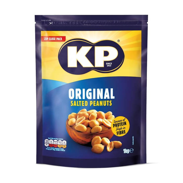 KP Original Salted Peanuts, 1kg - McGrocer