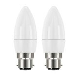 HOME H LED Frosted Candle 25w BC Light Bulb 2Pk - McGrocer
