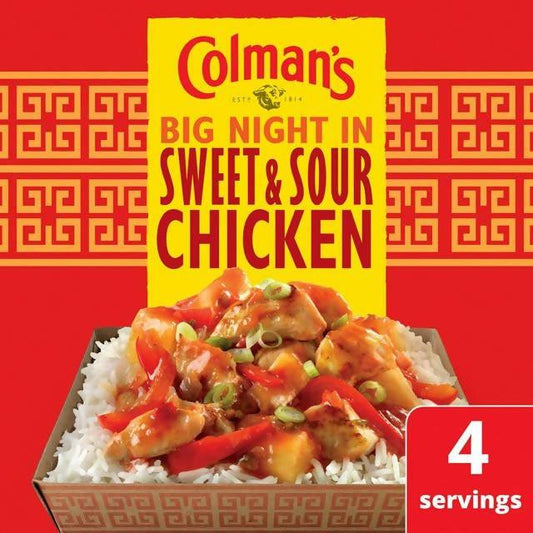 Colman's Sweet and Sour Chicken Recipe Mix 58g Cooking sauces & meal kits Sainsburys   