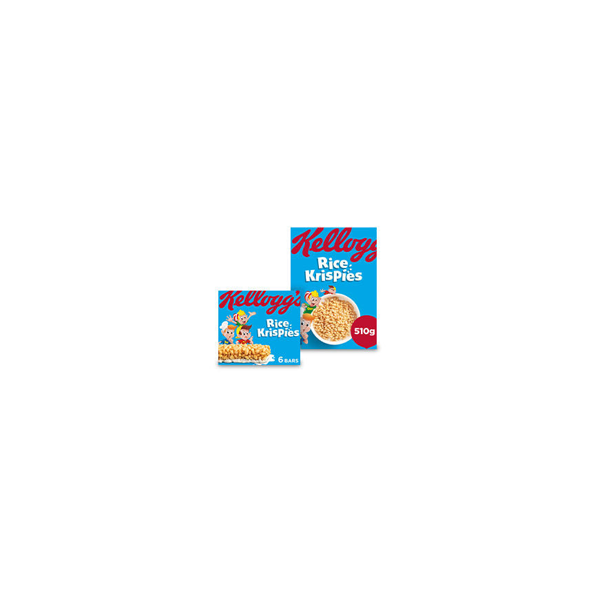 Kellogg's Rice Krispies Cereal & Cereal Bars Bundle