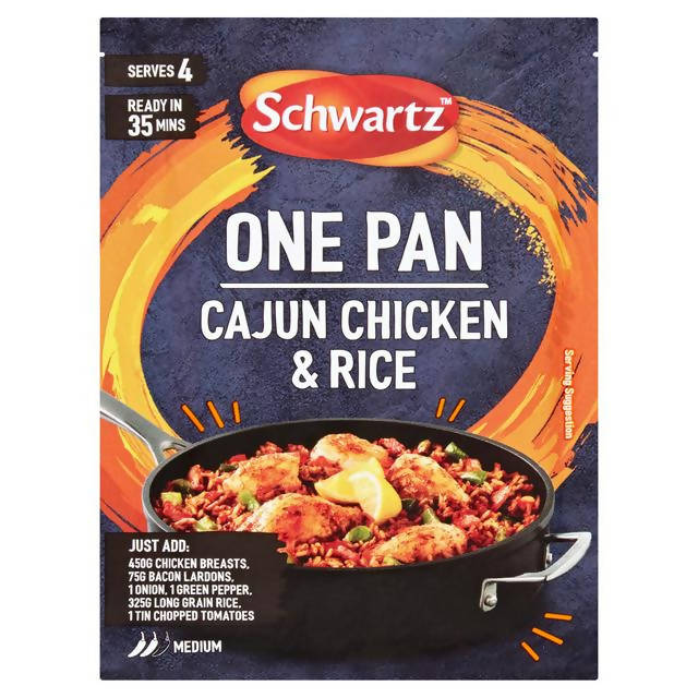 Schwartz One Pan Cajun Chicken & Rice Recipe Mix 32g