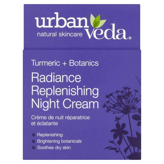 Urban Veda Turmeric + Botanics Radiance Replenishing Night Cream 50ml