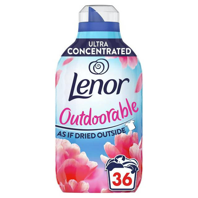 Lenor Outdoorable Fabric Conditioner Pink Blossom 36 Washes