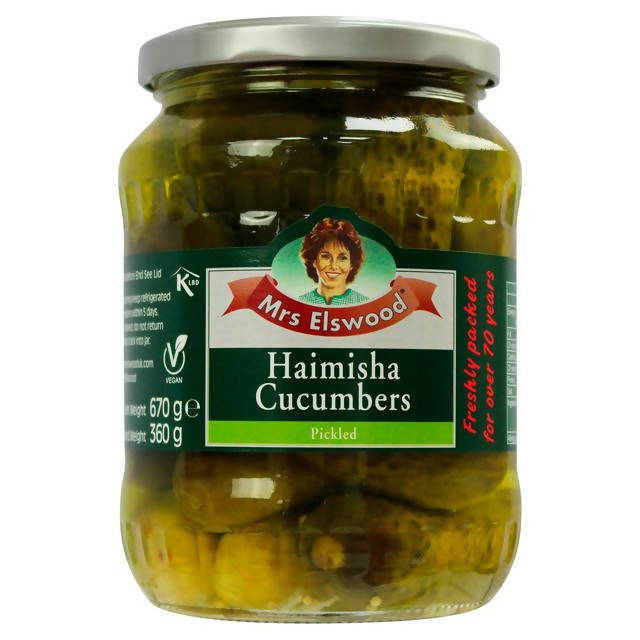 Mrs Elswood Haimisha Cucumbers 670g (360g*)