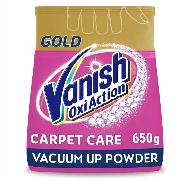 Vanish Gold Oxi Action Rug & Carpet Stain Remover Powder 650g