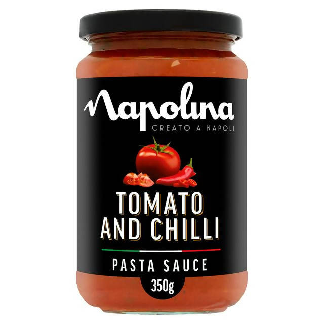 Napolina Pasta Sauce, Tomato & Chilli 350g Italian Sainsburys   