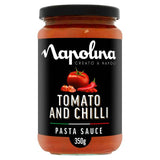 Napolina Pasta Sauce, Tomato & Chilli 350g Italian Sainsburys   