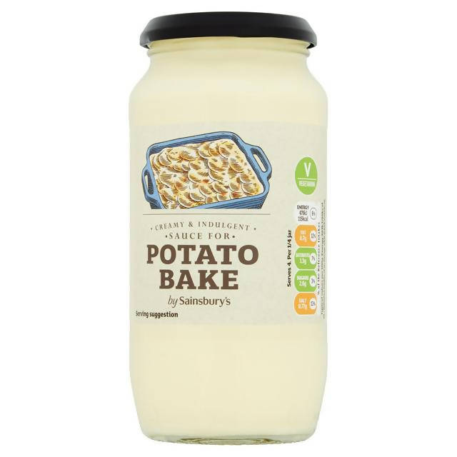 Sainsbury's Cheese Potato Bake Cooking Sauce 490g