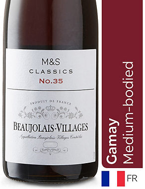 Beaujolais Villages - Case of 6 Wine & Champagne M&S Title  