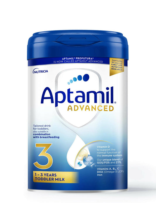 Aptamil Advanced 3 Toddler Milk Formula Powder 1-3 Years 800g Baby Food Sainsburys   