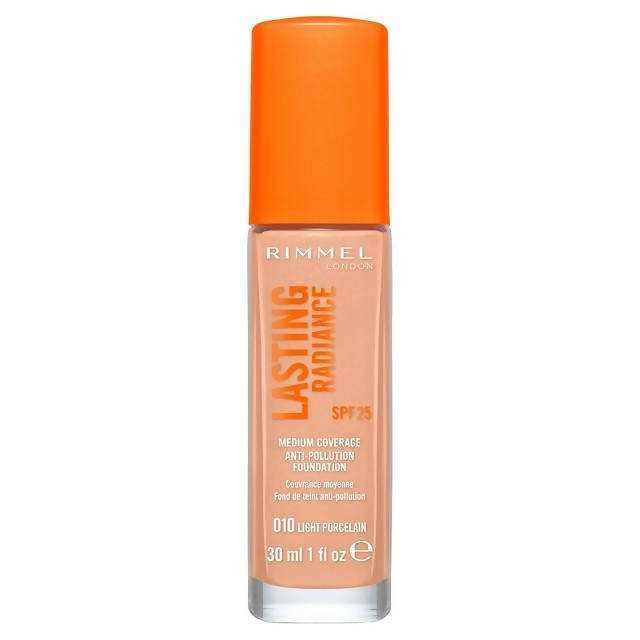 Rimmel London Lasting Radiance Foundation Light Porcelain All Sainsburys   