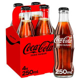 Coke Zero 4x250ml All Sainsburys   