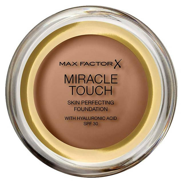 Max Factor Miracle Touch Foundation with Hyaluronic Acid 97 Toasted Almond 11.5g